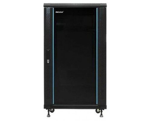 PHASAK Armario Rack 19" Phasak Pro 32U  600x800 Desmontado (Incluye: 2 bandejas de 19? + Regleta electrica 19? + Juego de ruedas +  Ventilacion)